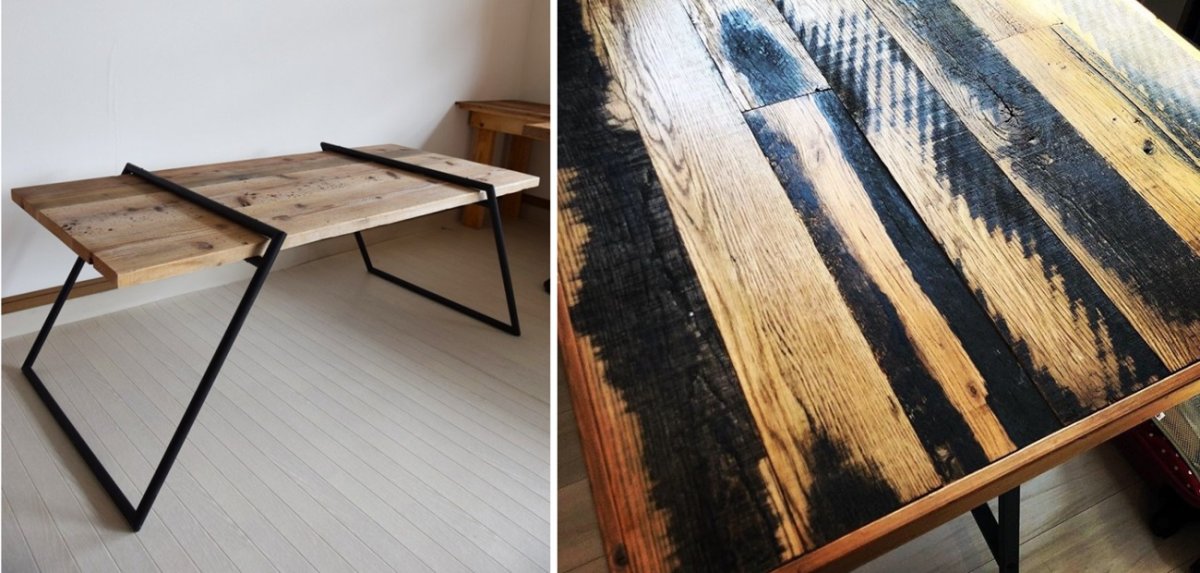 テーブル施工例