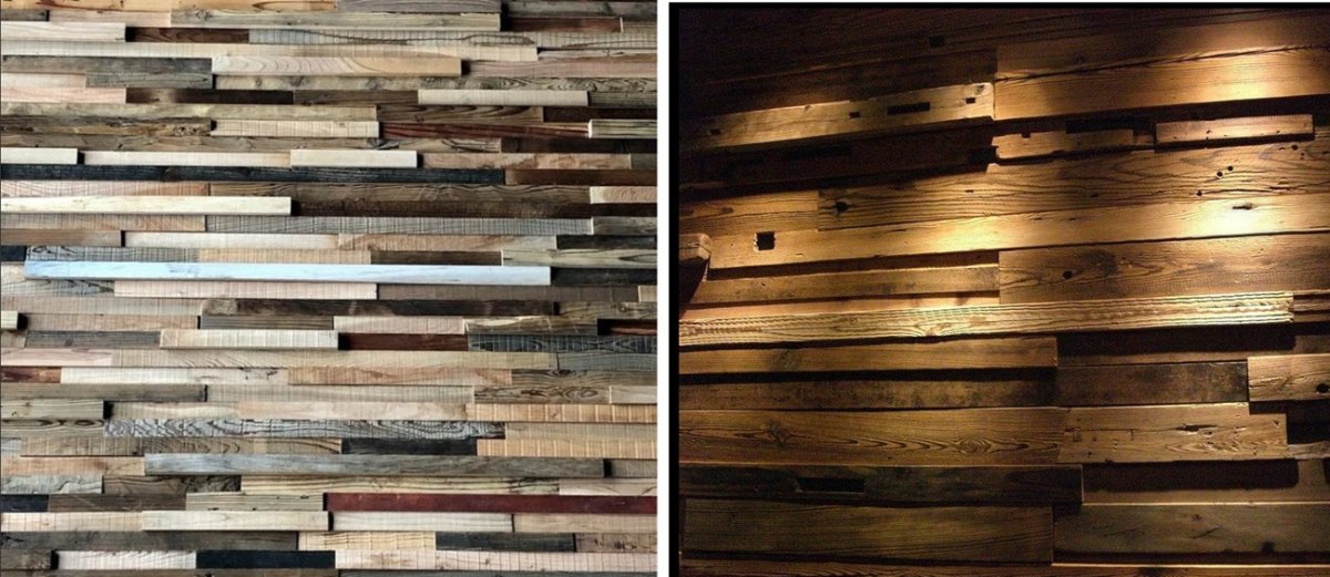 古材の壁（古材ウォール）