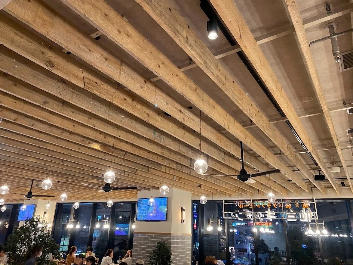 古材日和　仙台　活用事例　天井