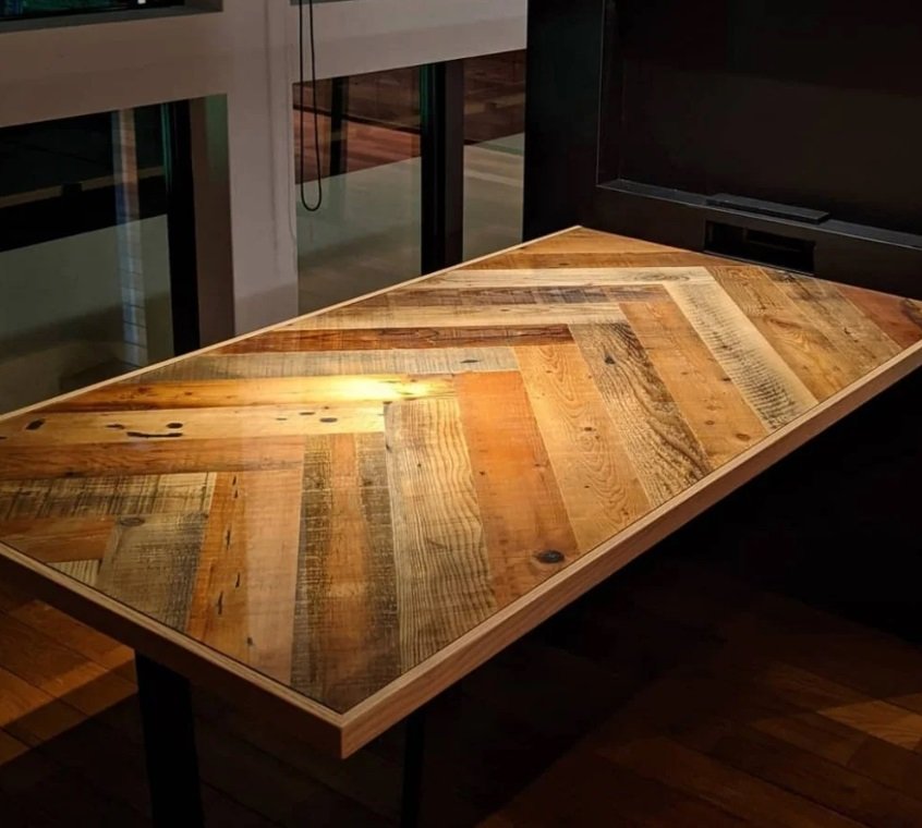 古材カウンター・テーブル天板　特注品