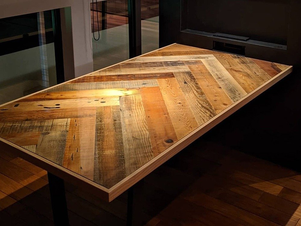 パイン材　カウンターテーブル